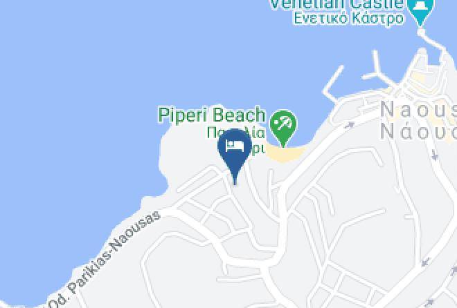 Paros - Paliomylos Spa Hotel Maps