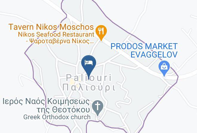 Khalkidhiki - Paliouri Sea Lounge Maps