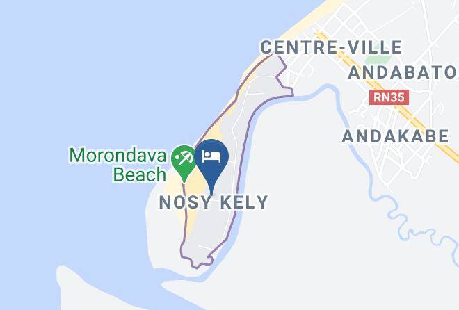 Palissandre Cote Ouest Resort & Spa Map