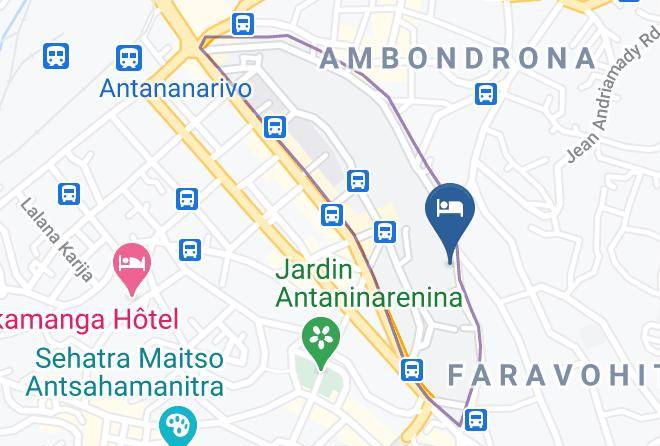 Antananarivo Renivohitra - Palissandre Hotel & Spa Maps