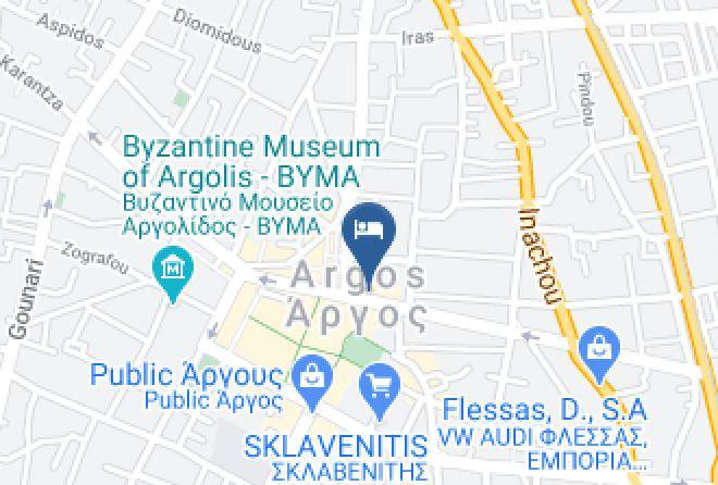 Argolis - Palladion Boutique Hotel Maps