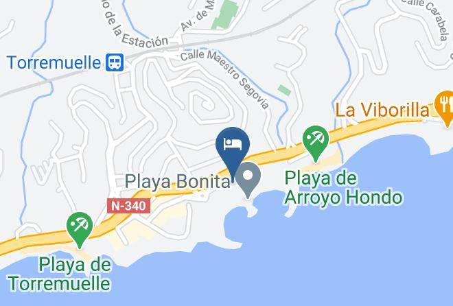 Palladium Hotel Costa Del Sol Map