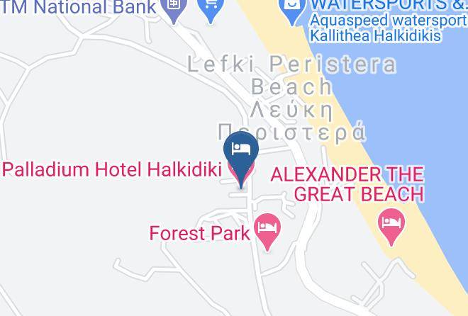 Khalkidhiki - Palladium Hotel Halkidiki Maps