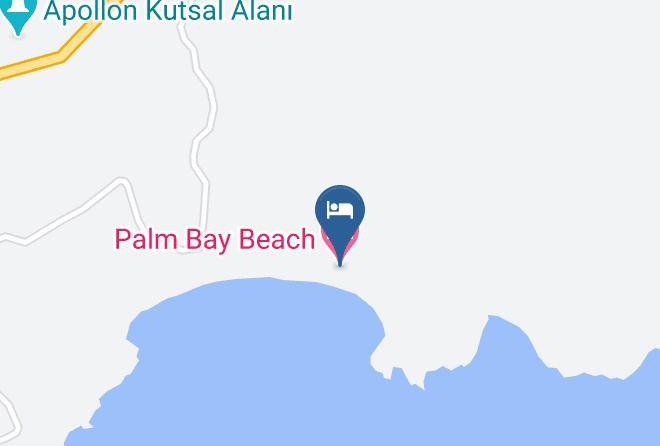 Mugla - Palm Bay Beach Hotel Maps