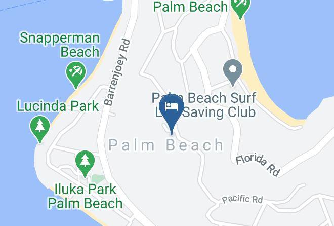Northern Beaches - Palm Beach Bed And Breakfast Maps