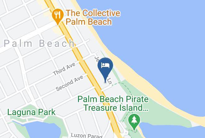 Gold Coast - Palm Beach Holiday Resort Maps