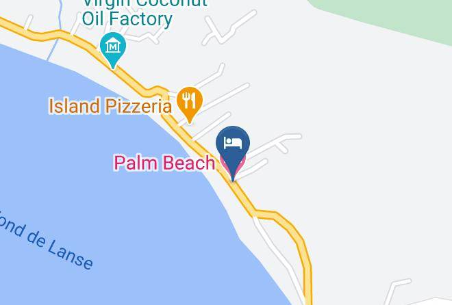 Grand Anse Praslin - Palm Beach Hotel Maps