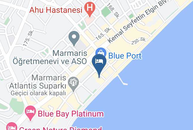 Marmaris - Palm Beach Hotel Maps