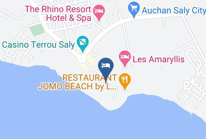 Mbour - Palm Beach Hotel Maps