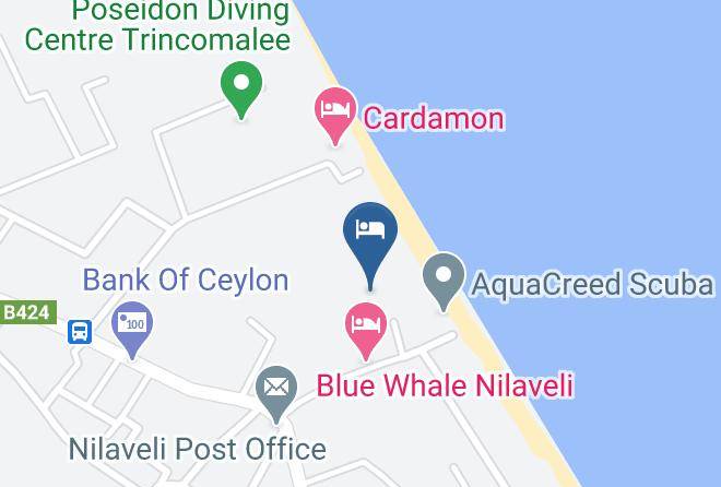 Trincomalee - Palm Beach Nilaveli Maps