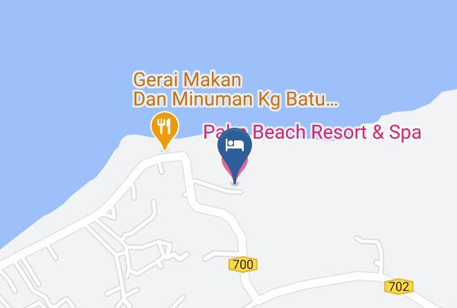 Labuan - Palm Beach Resort & Spa Maps