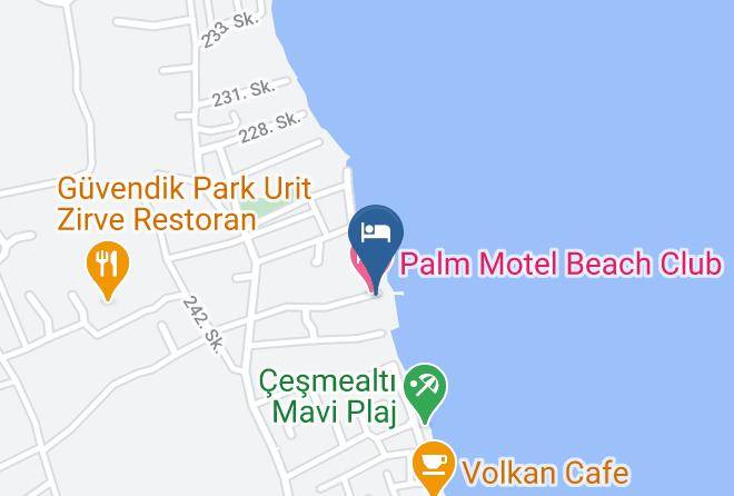 Guvendik - Palm Bungalows Maps