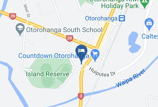 Otorohanga - Palm Court Motel Maps