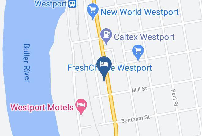 Palm Court Motels Map