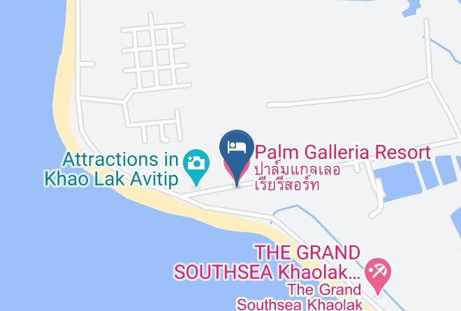 Amphoe Takua Pa - Palm Galleria Resort Maps