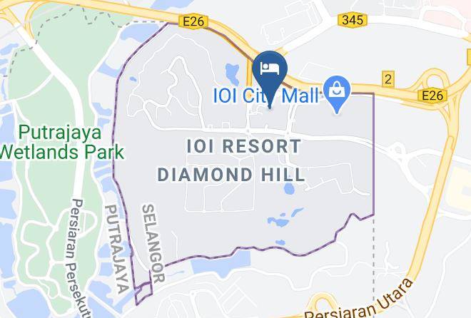Sepang - Palm Garden Hotel Maps