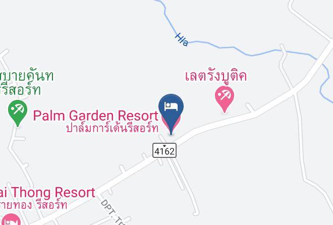 Amphoe Sikao - Palm Garden Resort Maps