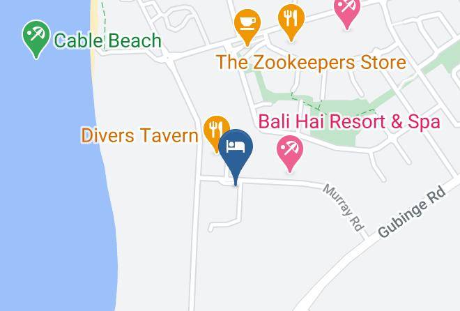 Broome - Rac Cable Beach Holiday Park Maps