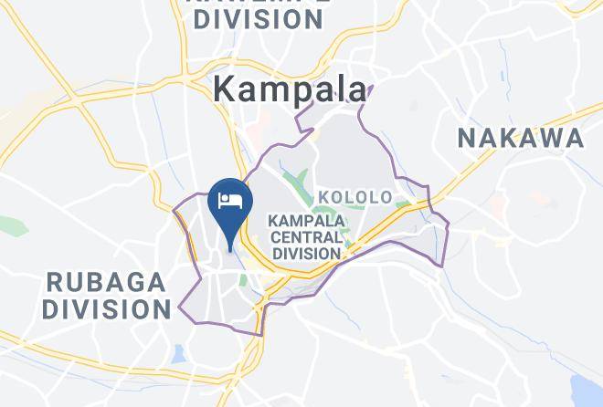 Kampala Cityncil - Palm Hotel Maps