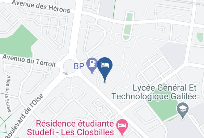 Val D Oise - Palm Hotel Maps