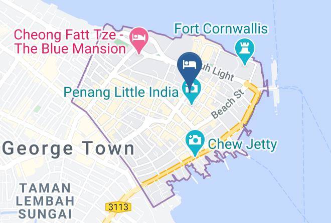 Georgetown - Palm Mansion Boutique Suites Maps
