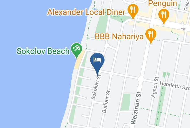 Nahariyya - Palm On The Beach Nahariya Maps