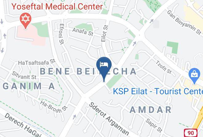 Suites In Eilat Lev Eilat Royal Park Map