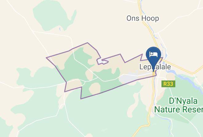 Waterberg - Palm Park Hotel Maps