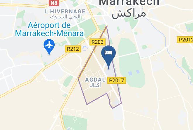 Marrakesh - Palm Plaza Hotel & Spa Maps