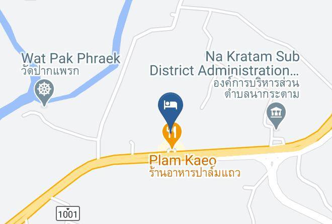 Amphoe Tha Sae - Palm Row Resort Maps