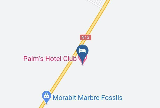 Meknes Tafilalet - Palms Hotel Club Maps