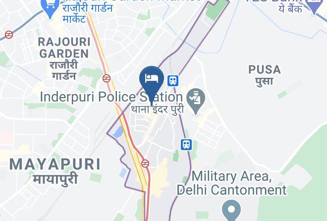 New Delhi - Palm Springs Maps