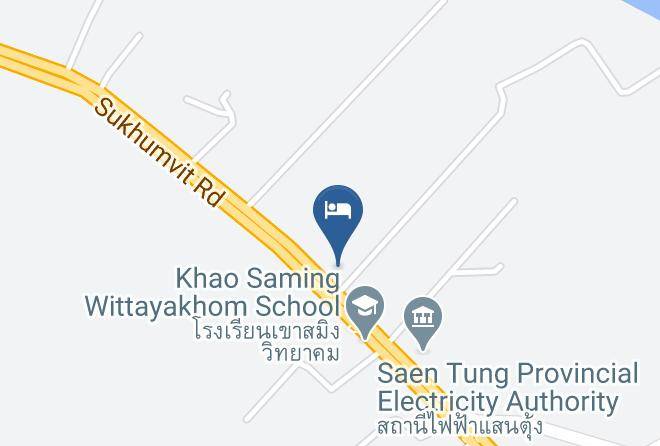 Amphoe Khao Saming - Palm Suay Resort Maps