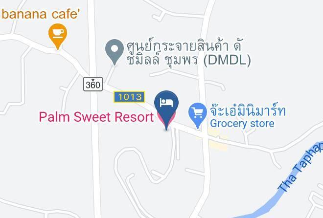 Amphoe Mueang Chumphon - Palm Sweet Resort Maps