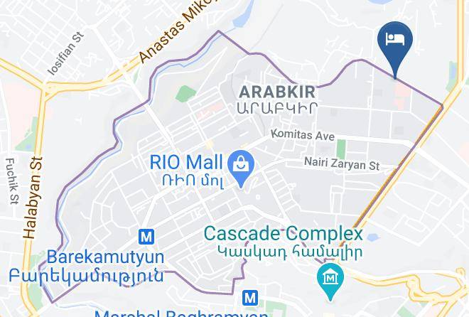 Yerevan - Palma Hotel Maps