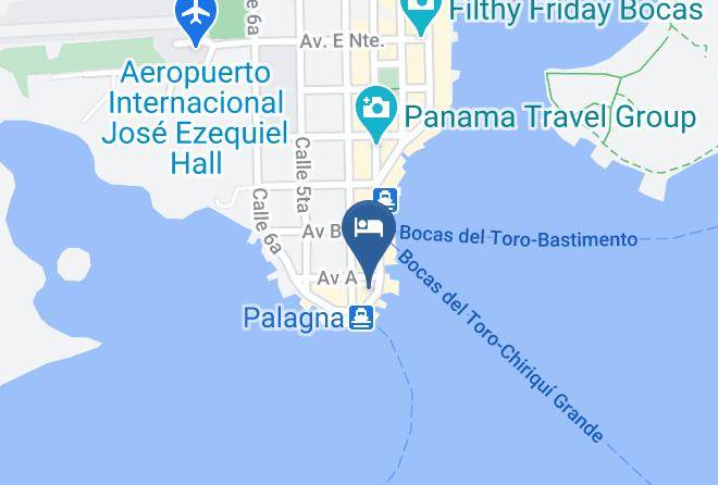 Bocas Del Toro - Palma Royale Hotel Maps