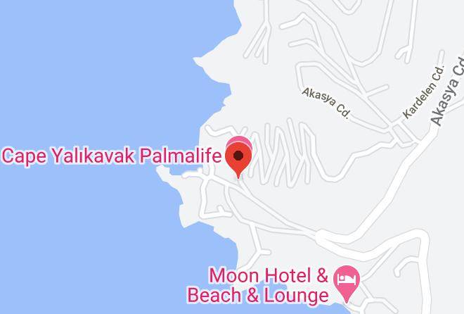Bodrum - Palmalife Bodrum Restaurant Maps