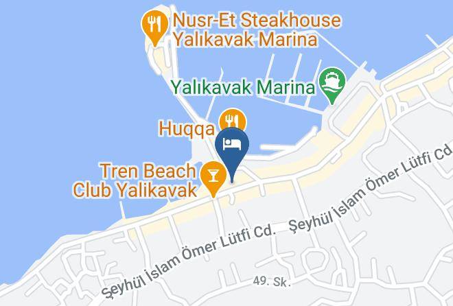 Bodrum - Yalikavak Marina Beach Hotel Maps