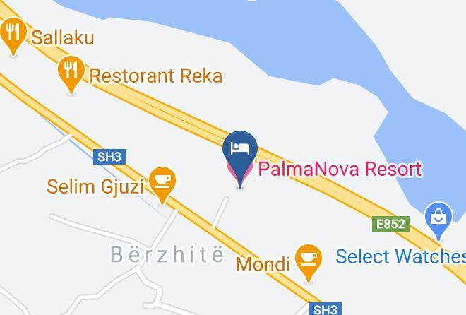 Tirana - Palmanova Resort Maps