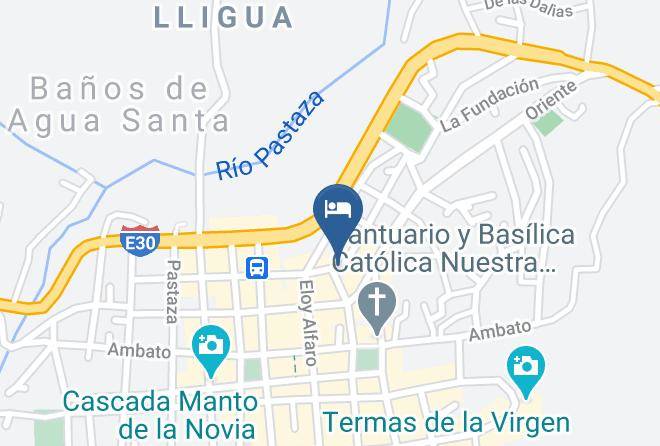 Banos De Agua Santa - Palmar Hotel Maps