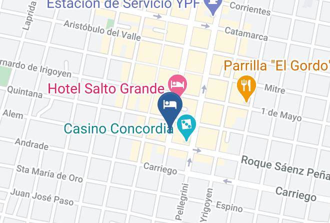 Concordia - Palmar Hotel Casino Maps