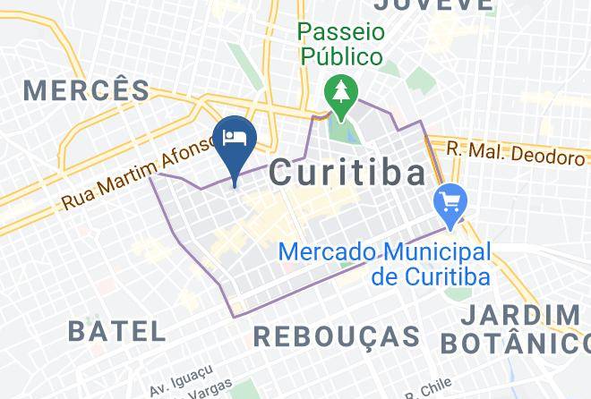 Curitiba - Palmares Hotel Maps