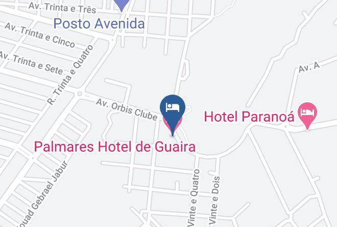Guaira - Palmares Hotel De Guaira Ltda Maps