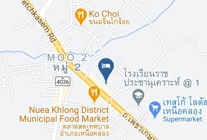Nuea Khlong District - Palmari Boutique Hotel Maps