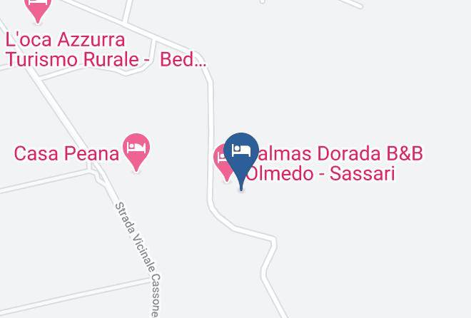 Sassari - Palmas Dorada B&b Maps