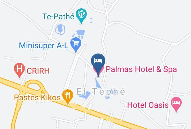 Ixmiquilpan - Palmas Hotel & Spa Maps