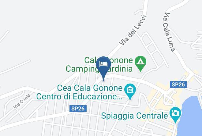 Nuoro - Palmasera Spa Maps