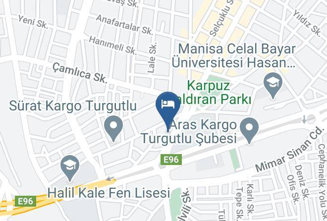 Palmcity Hotel Turgutlu Map