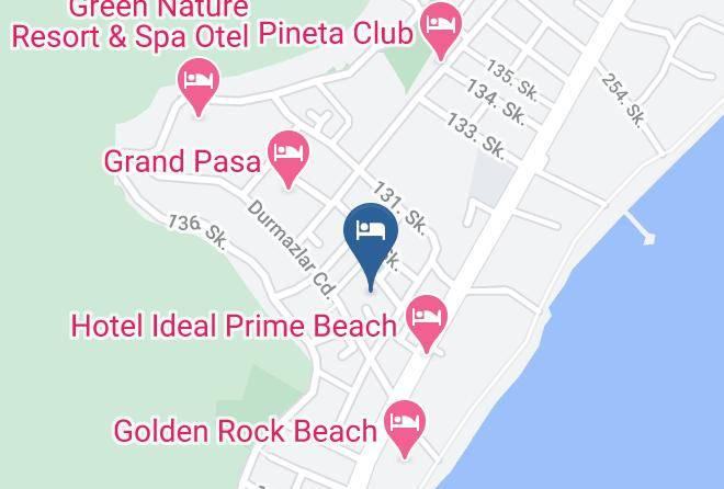 Marmaris - Palmea Hotel Maps