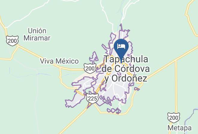 Tapachula - Palmeiras Hotel Maps
